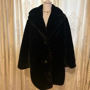 Beautiful Black soft coat